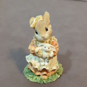 My Blushing Bunnies Figurine You’re a Blessing from Above 1995 Enesco Numbered